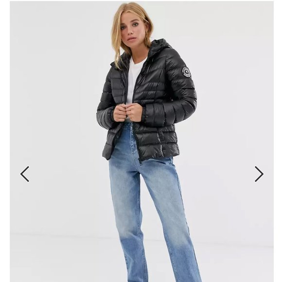 Brave Soul Jackets \u0026 Coats | Brave Soul Everett Padded Puffer Coat Jacket | Color: Black | Size: 8 | Kadday's Closet